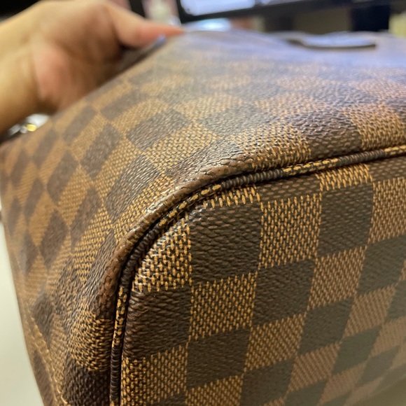 LOUIS VUITTON Neverfull PM Damier Ebene Authentic - Picture 13 of 16